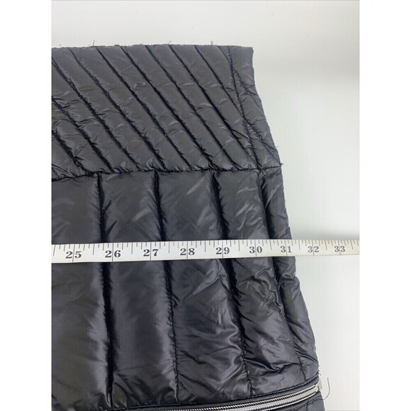 BOGO Calvin Klein Packable Lightweight Premium Down Jacket Hooded Black Puffer M - Picture 14 of 14